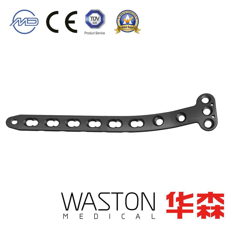 3.5/5mm T-shaped Locking Plate--Fixation, Orthopedic implants, Pure titanium