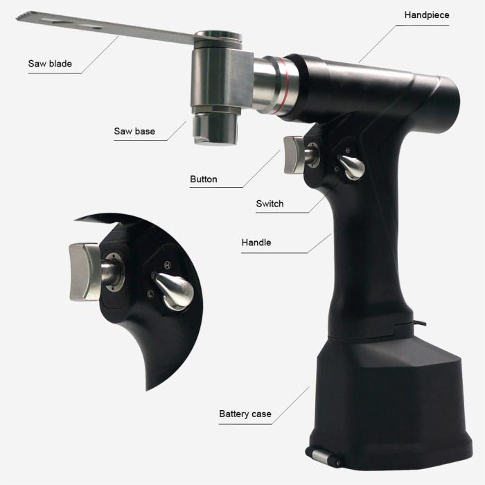 E7 Sagittal Saw--Medical，Orthopedics，Electric，Taladro eléctrico 2