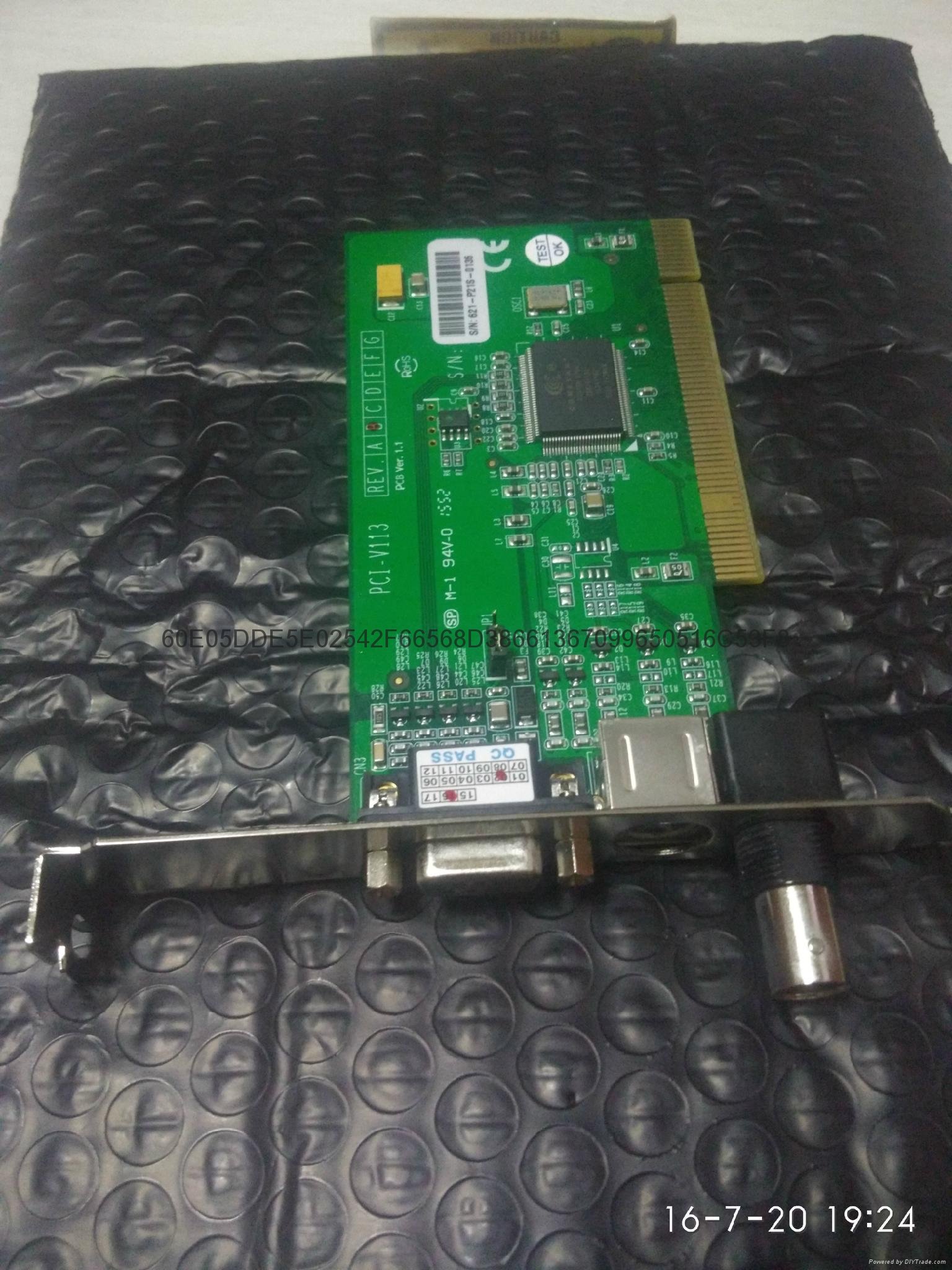 PCI-V113 影像卡 PCI-V113-S0 4