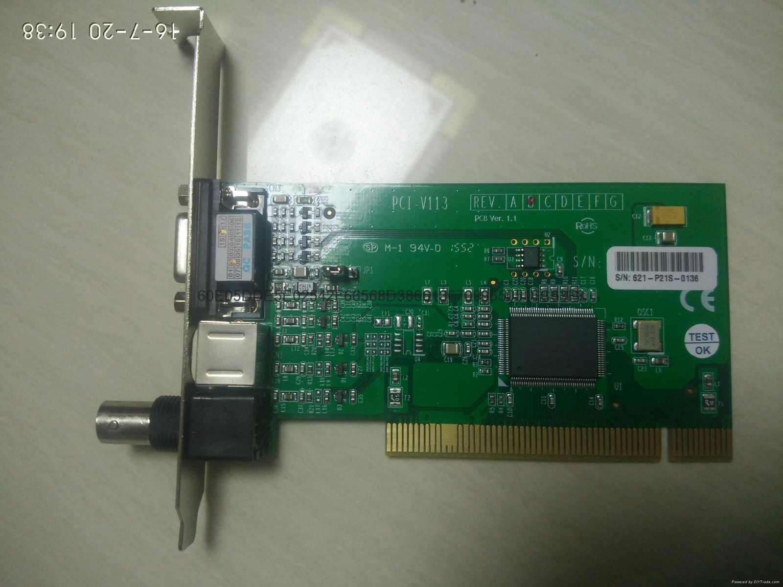 PCI-V113 影像卡 PCI-V113-S0