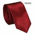 Solid Colors Neckties, Polyester Neckties,Imitation Silk Neckties 1