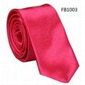 Solid Colors Neckties, Polyester Neckties,Imitation Silk Neckties 3