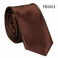 Solid Colors Neckties, Polyester Neckties,Imitation Silk Neckties 13