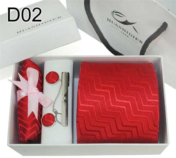 20 Patterns 1200 Needle Jacquard Polyester Neckties Sets  2
