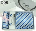 20 Patterns 1200 Needle Jacquard Polyester Neckties Sets  8