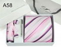 20 Patterns 1200 Needle Jacquard Polyester Neckties Sets  19