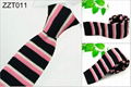 NEW Strip Patterns Knitted Neckties 7