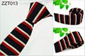 NEW Strip Patterns Knitted Neckties 9