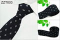 Star or Dots Patterns Knitted Neckties 8