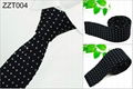 Star or Dots Patterns Knitted Neckties 9