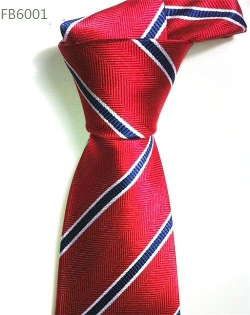 Strip Patterns Neckties, Jacquard Polyester Neckties 