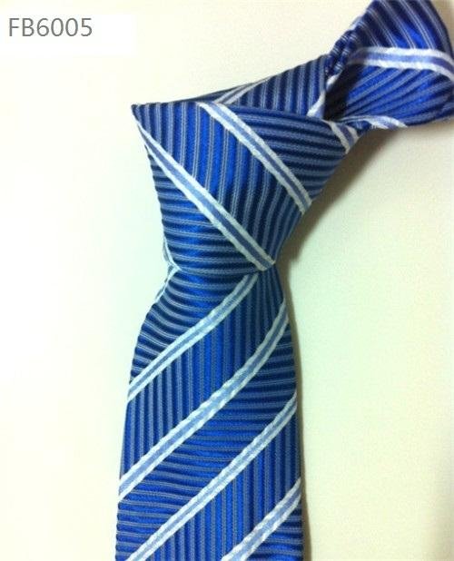 Strip Patterns Neckties, Jacquard Polyester Neckties  5