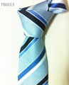 Strip Patterns Neckties, Jacquard Polyester Neckties  13