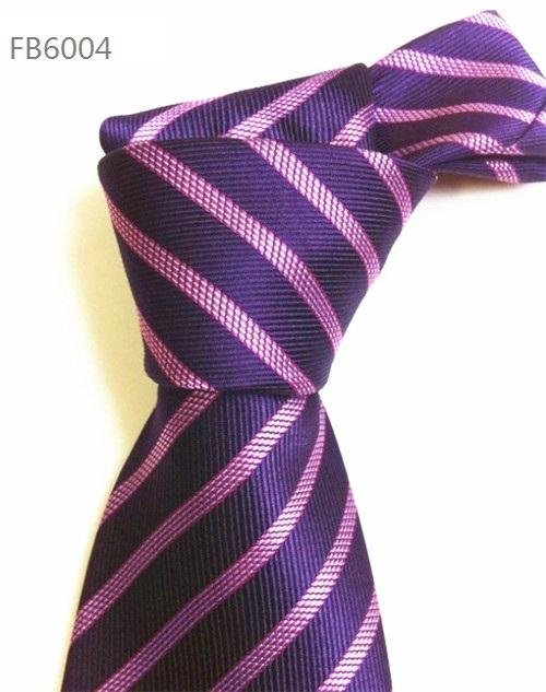 Strip Patterns Neckties, Jacquard Polyester Neckties  4