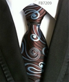 Flower Patterns Neckties,1200 needles Polyester Neckties  9