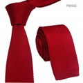 Solid Colors Knitted Neckties 2