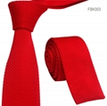 Solid Colors Knitted Neckties 3