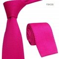 Solid Colors Knitted Neckties 6