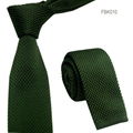 Solid Colors Knitted Neckties 10