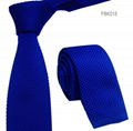 Solid Colors Knitted Neckties 15