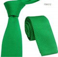 Solid Colors Knitted Neckties 12