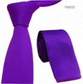 Solid Colors Knitted Neckties 20