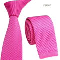 Solid Colors Knitted Neckties 7
