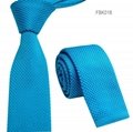 Solid Colors Knitted Neckties 18