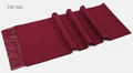 Solid Color Cashmere Scarf 11