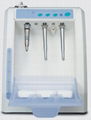 handpiece clean and lubricant system