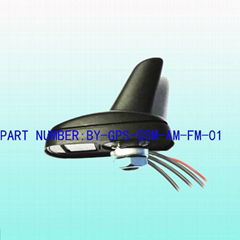 AM FM GPS GSM Combined Antenna Screw Mount For Car