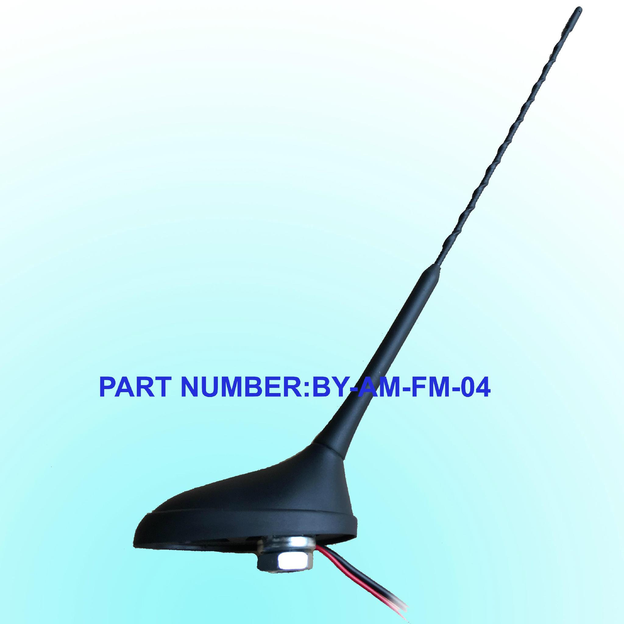 AM/FM Function with 410mm Rod Length Active Car Antenna