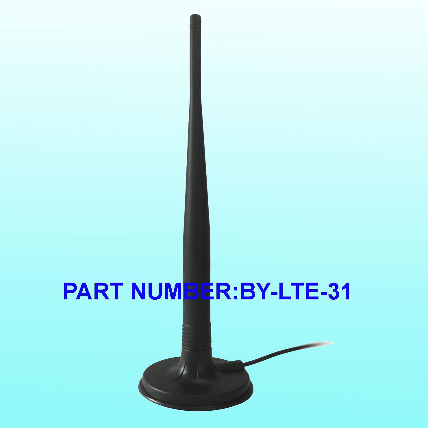 Magnetic Base 65mm Lte 4G Antenna with SMA Connector RG174 Cable