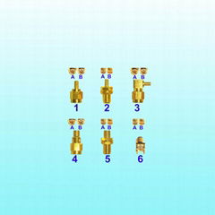 Plating Gold SMA Male, Female Connector