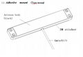 T Antenna RFID 868mhz Adhesive Mount 100% Waterproof