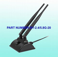 Wifi(2.4G~5.8G )base antennas