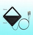 Wifi(2.4~5GHZ)Folded magnetic directional antenna