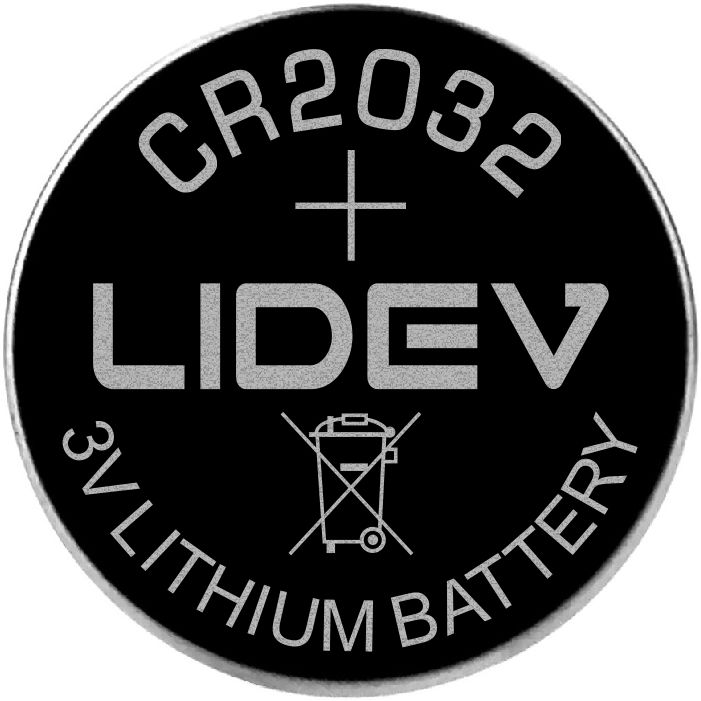 High capacity CR2032 battery