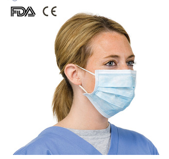 China Factory non woven 3 ply facemask disposable mask