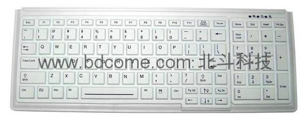 標準醫療鍵盤帶數字小鍵盤KM103R 可水洗 可選背光