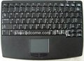 Laptop-type Industrial Keyboard with Touchpad K88G, 2.4G option