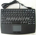 Industrial keyboard with touchpad(option:2.4G)