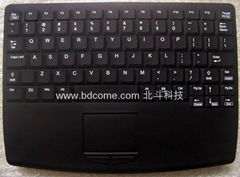 Washable Medical Keyboard with Touchpad