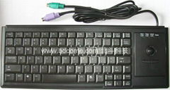 Germany CHERRY Standard Laptop-type Industrial Keyboard K88D with Trackball