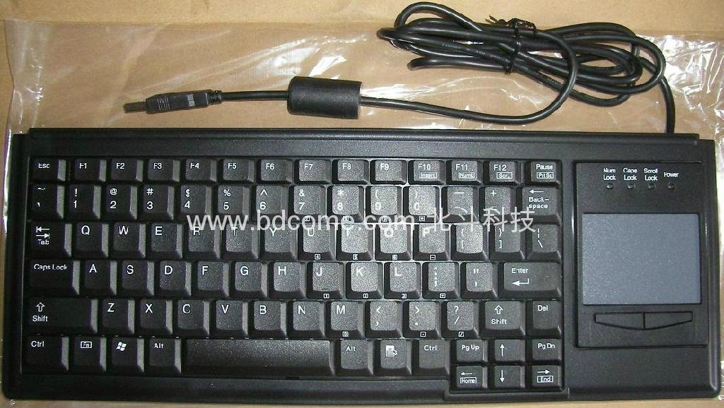 笔记型工业键盘带触摸板K88B，德国CHERRY确励标准 2