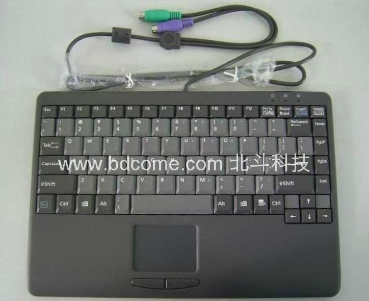 笔记型工业键盘带触摸板PS/2接口