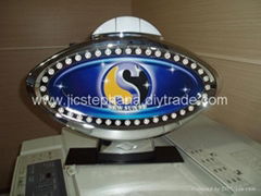 LED topper light Oval bezel for casino