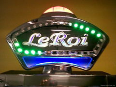 LED topper light Fan bezel for casino