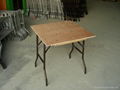 Square folding  table 2