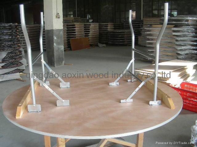 banquet table with aluminium edge 4